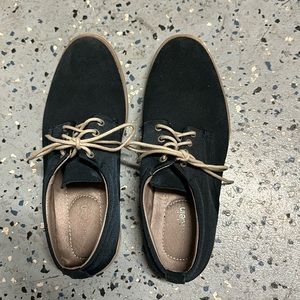 Calvin Klein Suede and fabric dress shoes